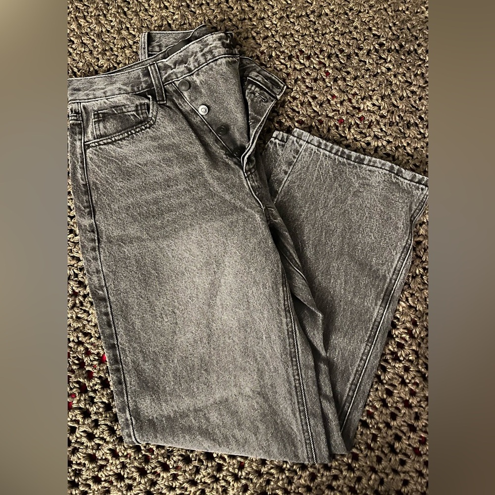 FashionNova Straight Leg Jeans - Black